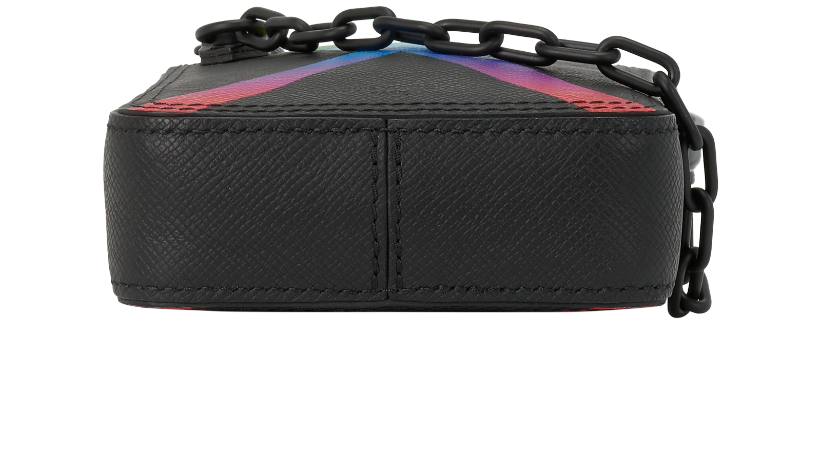 Rainbow Danube Messenger, &pound;1,100, Handbags, Black, Leather, Top view
